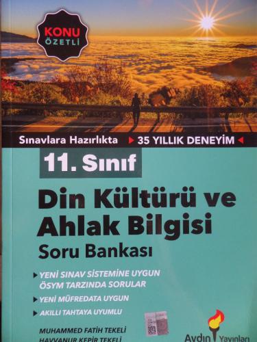 11. Sınıf Din kültürü ve Ahlak Bilgisi Soru Bankası