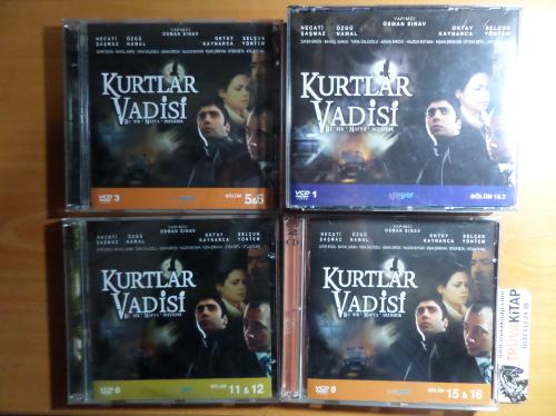 Kurtlar Vadisi / Dizi VCD'si - 4 Adet
