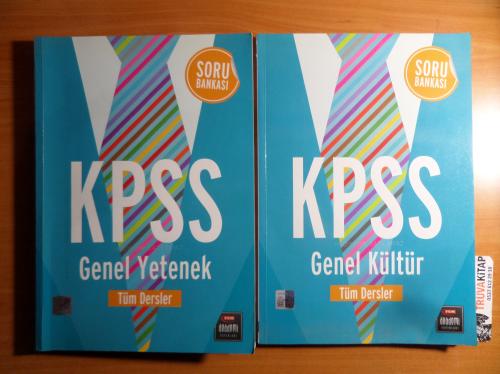 KPSS Genel Yetenek - Genel Kültür Tüm Dersler / (İkinci El) 2 Adet