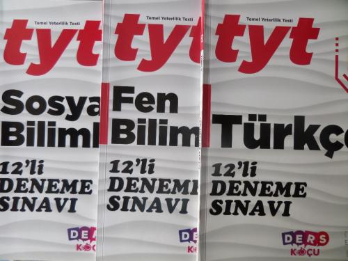 TYT 12'li Deneme Sınavı / 3 Adet