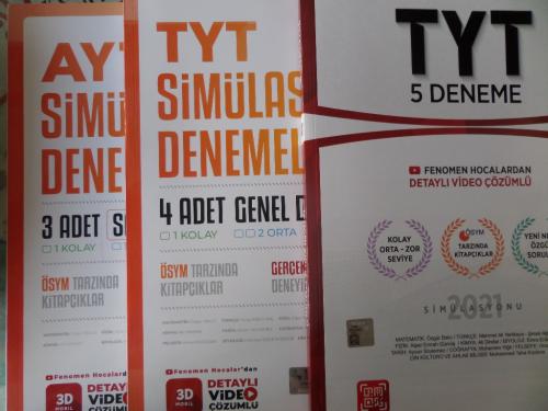 TYT - AYT Similasyon Denemeleri / 3 Adet