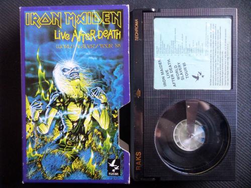 Iron Maiden Live After Death / Beta Kaset