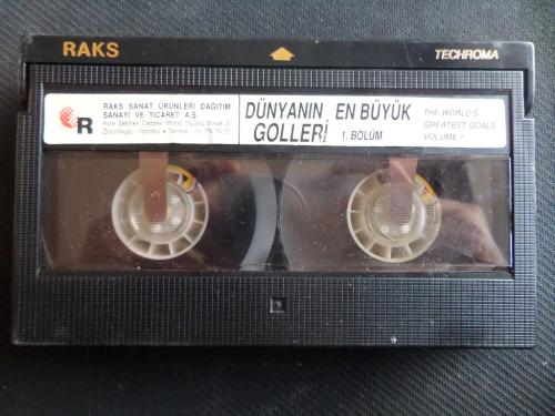 Dünyanın En Büyük Golleri 1. Bölüm / VHS Kaset
