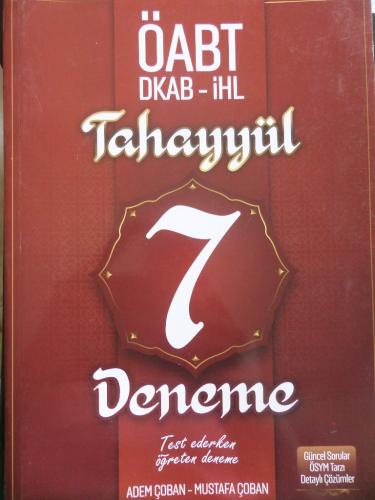 ÖABT DKAB - İHL Tahayyül 7 Deneme