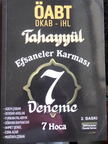 ÖABT DKAB - İHL Tahayyül Efsaneler Karması 7 Deneme Adem Çoban