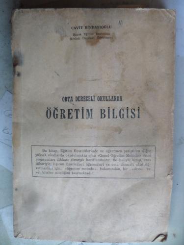 Orta Dereceli Okullarda Öğretim Bilgisi