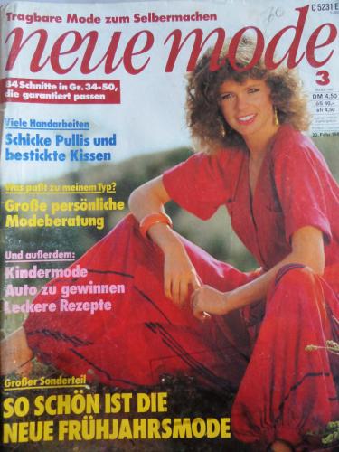 Neue Mode 1982 / 3 (Paftalı)