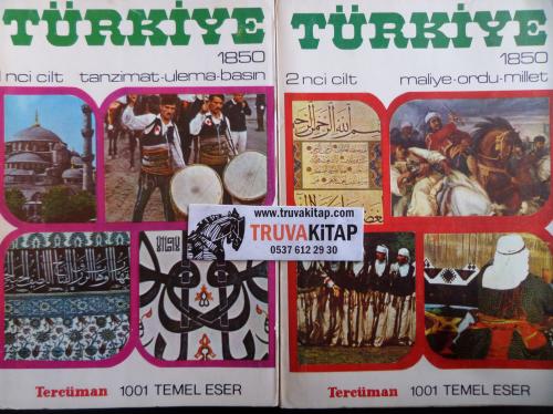 Türkiye 1850 / 2 Cilt Takım