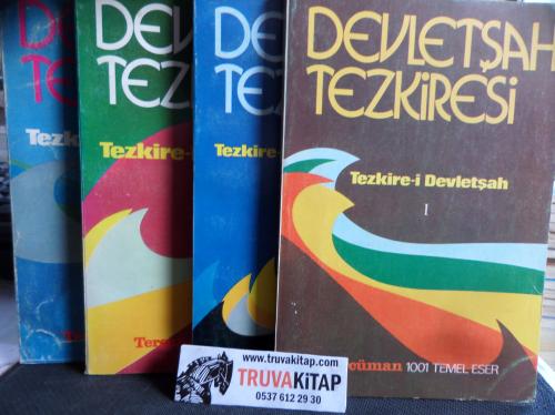 Devletşah Tezkiresi / 4 cilt takım