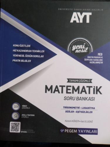 AYT Matematik Tamamı Çözümlü Soru Bankası