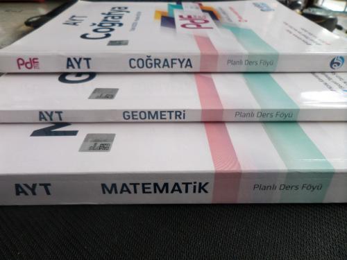 AYT Planlı Ders Föyü / 3 Adet