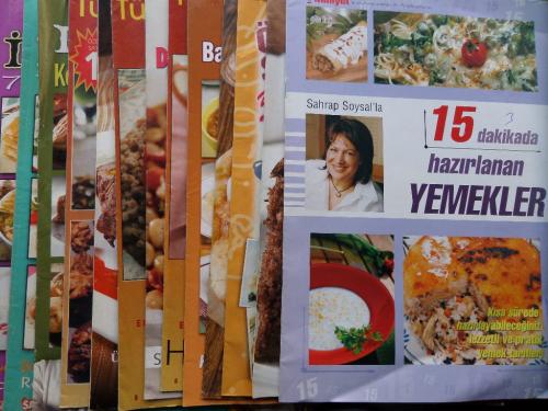 Yemekler Ve Tatlılar Dergisi / 13 Adet