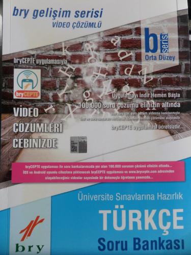 Üniversiteye Hazırlık Türkçe Soru Bankası (B Serisi Orta Düzey)