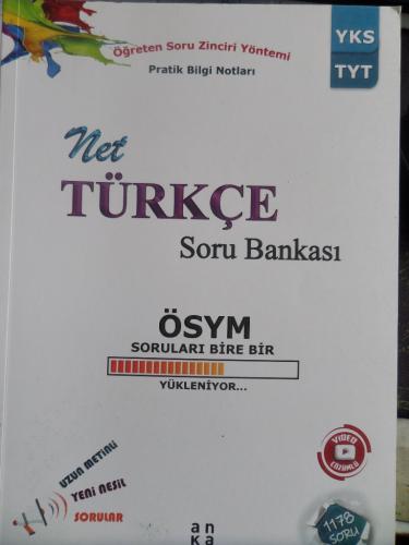YKS TYT Net Türkçe Soru Bankası Ali Malik Kayabaşı