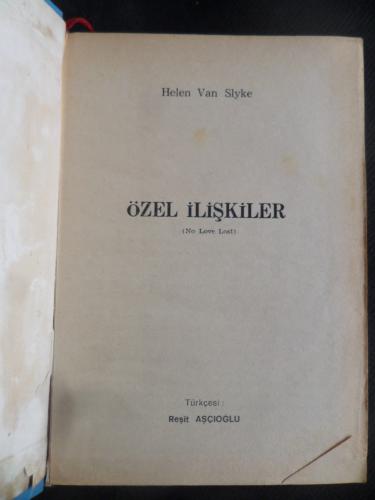 Özel İlişkiler Helen Van Slyke