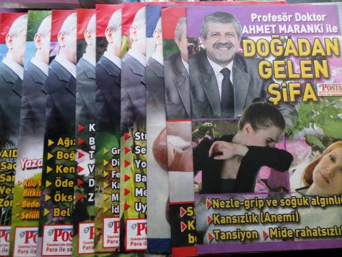 Profesör Doktor Ahmet Maranki Şifalı Bitkiler Dergisi / 9 Adet