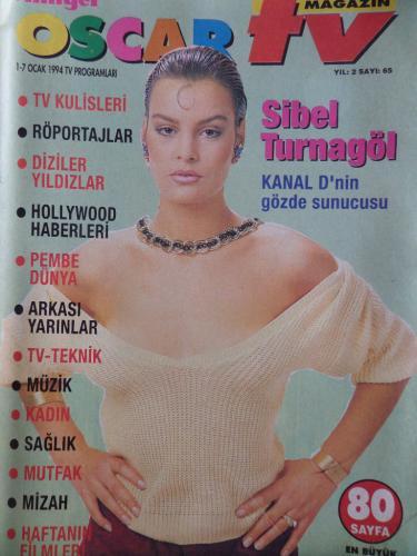 Oscar Tv Magazin Sayı 65 - Sibel Turnagöl