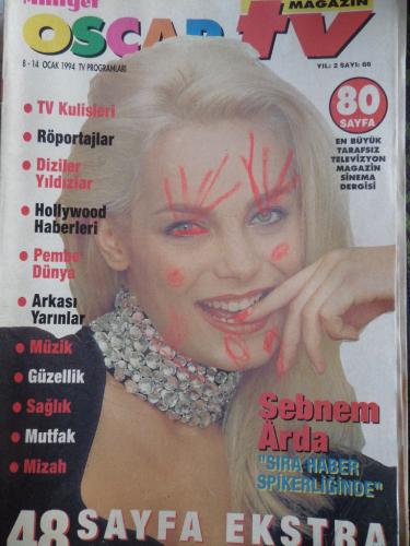 Oscar Tv Magazin Sayı 66 - Şebnem Arda