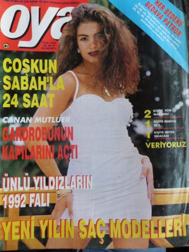 Oya Dergisi 1992 / 159 - Canan Mutluer (Patronlu)