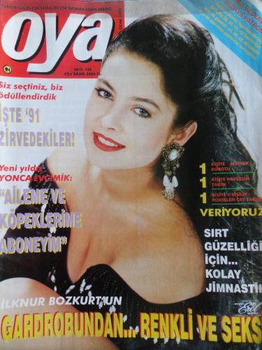 Oya Dergisi 1992 / 160 - İlknur Bozkurt (Patronlu)