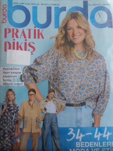 Burda Dergisi 2024 / 03 - Pratik Dikiş