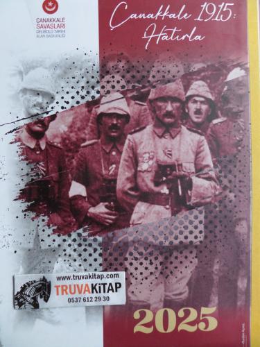 Çanakkale 1915 Hatırla 2025 Takvimi