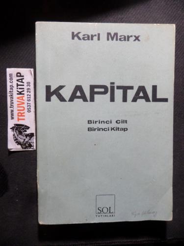 Kapital - Birinci cilt