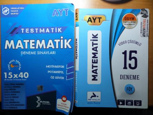 AYT Matematik Denemeleri / 2 Adet