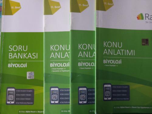 11. Sınıf Biyoloji Soru Bankası + Konu Anlatımı 1-2-3