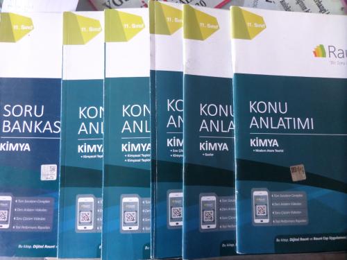 11. Sınıf Kimya Soru Bankası + Konu Anlatımı 1-2-3-4-5