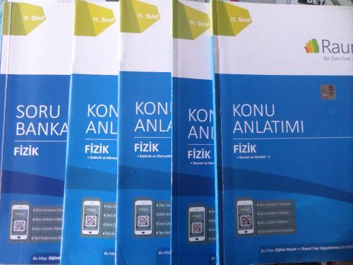 11. Sınıf Fizik Soru Bankası + Konu Anlatımı 1-2-3-4