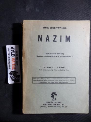 Türk Edebiyatında Nazım