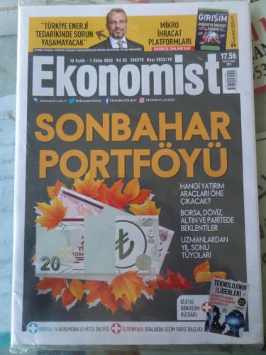 Ekonomist 2022 / 19 - Sonbahar Portföyü
