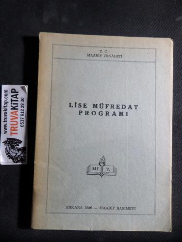 Lise Müfredat Programı