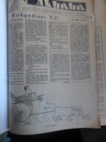 Akbaba Mizah Dergisi 1970-1971 / Cilt 19-20-21