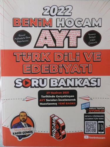 Benim Hocam AYT Türk Dili ve Edebiyatı Soru Bankası Kadir Gümüş