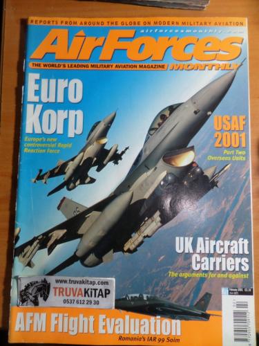 Airforces The World's Leadıng Military Aviatıon Magazine 2001 / Februa