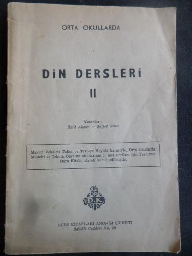 Orta Okullarda Din Dersleri II Halit Aksan