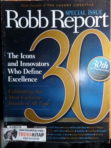 Robb Report Specıal Issue 2006 / January