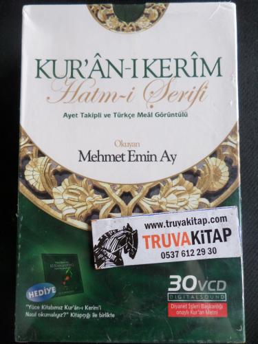 Kur'an-ı Kerim Hatm-i Şerifi Ayet Takipli ve Türkçe Meal Görüntülü / 30 VCD