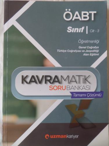 ÖABT Sınıf Öğretmenliği Cilt 3 Kavramatik Soru Bankası Tamamı Çözümlü