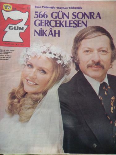 Tv'de 7 Gün 1978 / Sayı: 10 Suna Yıldızoğlu, Kayhan Yıldızoğlu