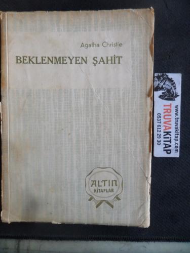 Beklenmeyen Şahit Agatha Christie