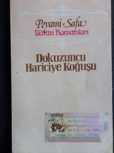 Dokuzuncu Hariciye Koğuşu Peyami Safa