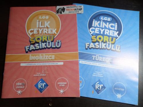 LGS İlk Çeyrek / İkinci Çeyrek Soru Fasikülü İngilizce  - Sonbahar Ve Kış Kitabı