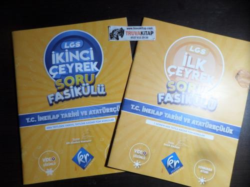 LGS İlk Çeyrek / İkinci Çeyrek Soru Fasikülü T.C İnkılap Tarihi ve Atatürkçülük  - Sonbahar Ve Kış Kitabı