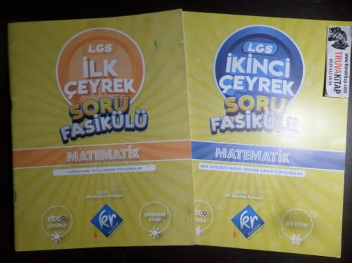 LGS İlk Çeyrek / İkinci Çeyrek Soru Fasikülü Matematik - Sonbahar Ve Kış Kitabı ( 2. EL )