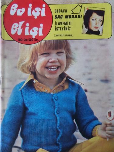 Ev İşi El İşi Haftalık Mecmua 1976 / 20