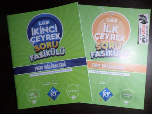 LGS İlk Çeyrek / İkinci Çeyrek Soru Fasikülü Fen Bilimleri - Sonbahar Ve Kış Kitabı ( 2. EL )