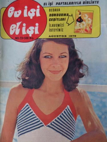 Ev İşi El İşi Haftalık Mecmua 1976 / 23